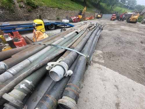 Slurry pipe for vacuum tanker - slurry,