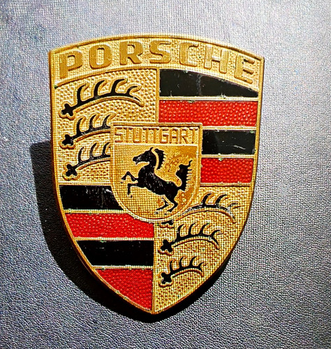 Porsche stuttgart crest enamel - stuttgart,