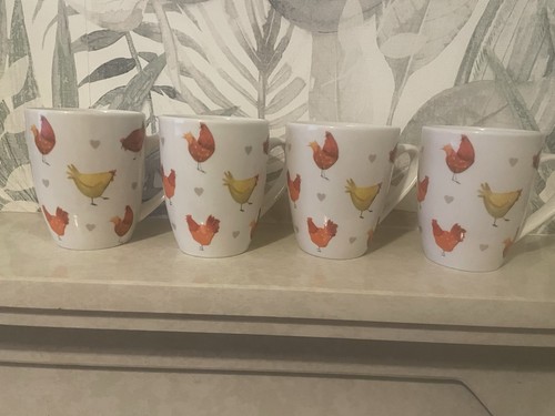 Love chicken mugs - love,