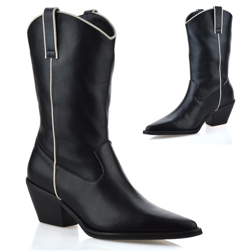Ladies womens mid calf block - calf,