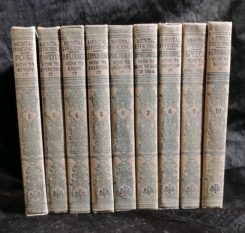 Mental efficiency series 1915 - series,