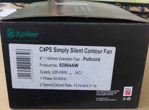 Xpelair c4ps silent bathroom - xpelair,