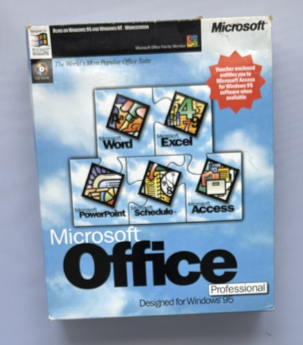 Vintage microsoft office - vintage,