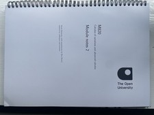 M820 Calculus of Variations Open University course materials 2024