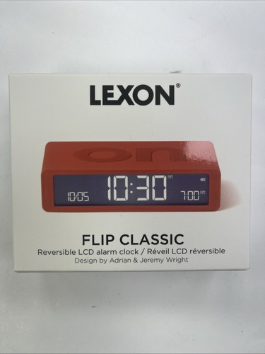 Lexon minut alarm clock flip - minut,