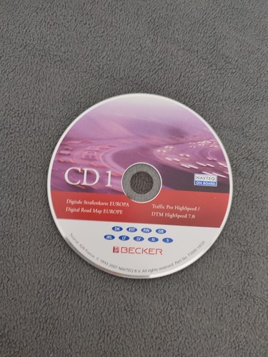 Navigation becker traffic - cd,
