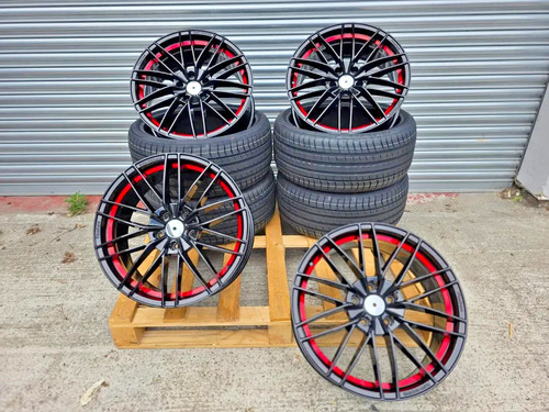 Inch mercedes black and - inch, red