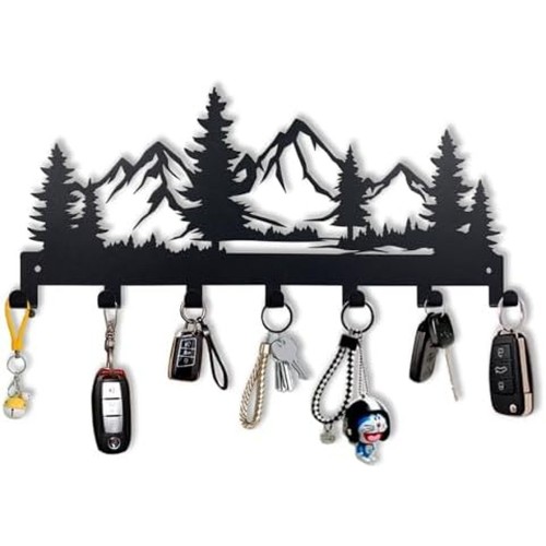 Metal key holder wall - metal,