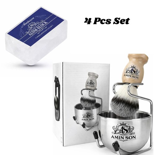 Men shaving set - men’s, brush