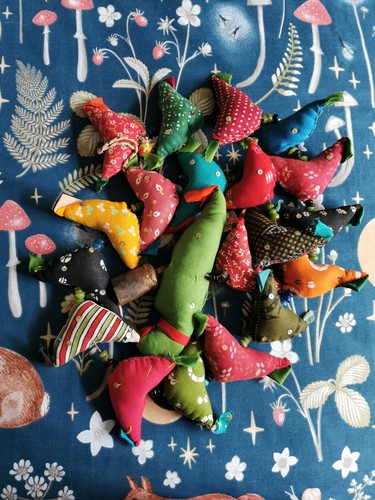 Fair trade bird bell - bird,