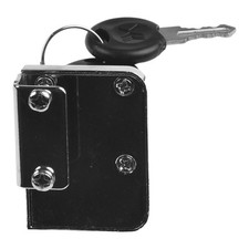 Secure Your Display Cabinets with Double Door Glass Lock Zinc Alloy Material