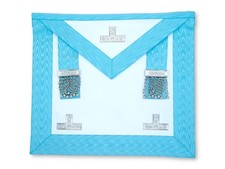 Masonic Worshipful Master Craft Apron English Constitution Lamb Skin or Lambine