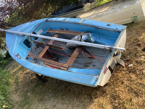 Sailing dinghy fibreglass - sailing,