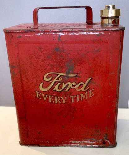 Vintage petrol can liveried - petrol,