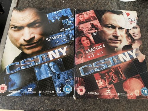 Csi season dvd - ny, box