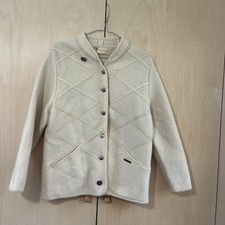 Vintage Giesswein Cream Boiled Wool Jacket