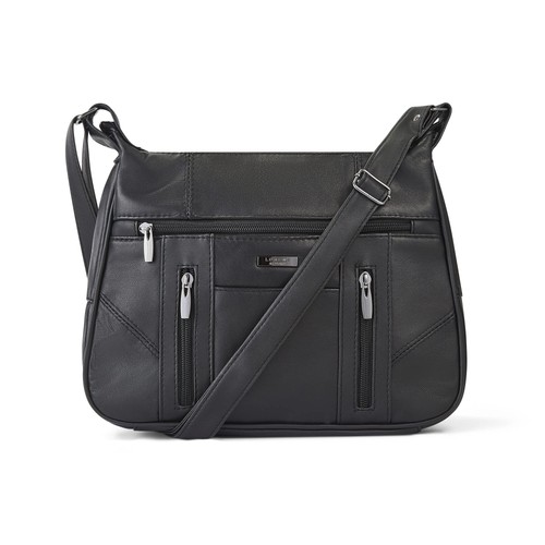 Womens real leather handbag - womens,