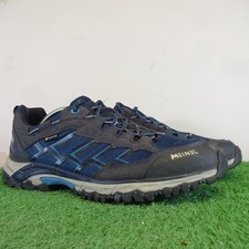 Meindl Boots Size 9.5 Mens Blue Caribe Gore-Tex Comfort Outdoor Hiking Shoes