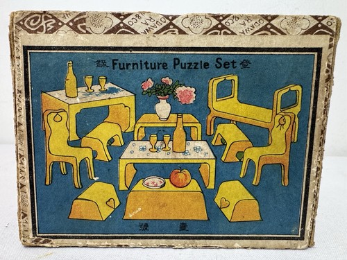 Furniture puzzle set japanese - furniture,