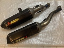 Rare Gsx-R1000/Gsxr1000 09 11K9 L0 L1 Akrapovic Carbon 2 Pieces Exhaust