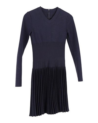 Alaia pleated mini dress - alaia,