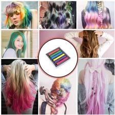 6pc UNICORN HAIR CHALK