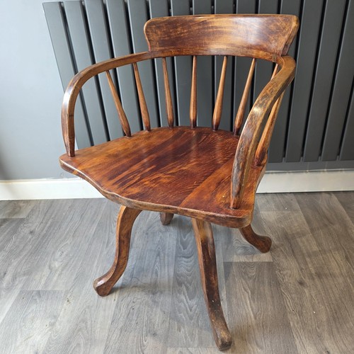Edwardian captain swivel chair - captain,