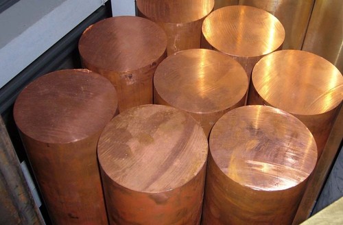 Copper round bar - 50mm, x