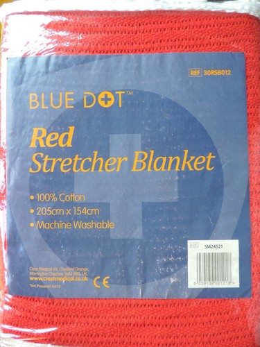 Blue dot crest medical - blue, red