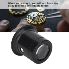 3Pcs/Set 10X Magnifying Glass Jeweler Watchmaker Eye Loupe Magnifier Repair Tool