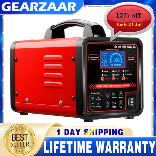 Heavy duty battery charger - duty,