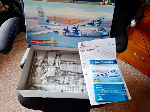 Italeri 130j hercules - c-130j,