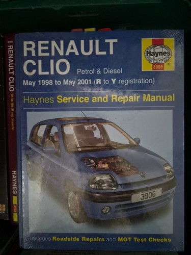 Renault clio 1998 2001 haynes - clio, 1998-2001