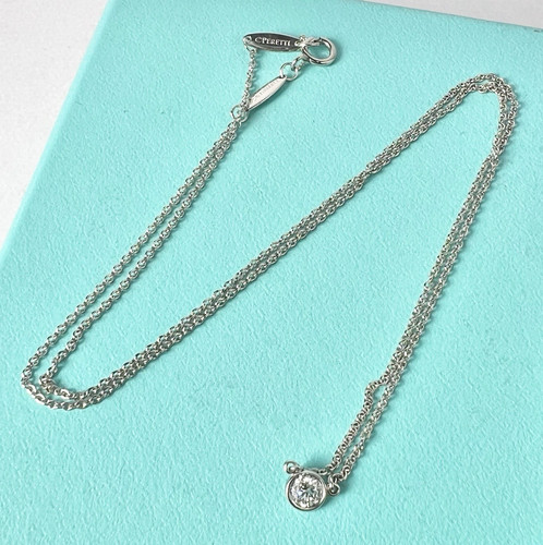 Tiffany necklace 0 17ct - &, co.