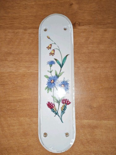 Ceramic door finger push plate - push,