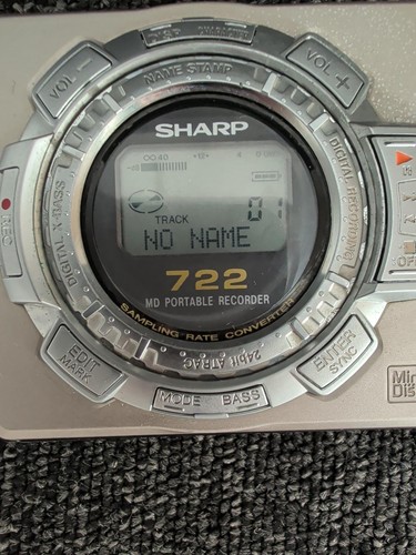 Sharp m722h minidisc - md-m722h,