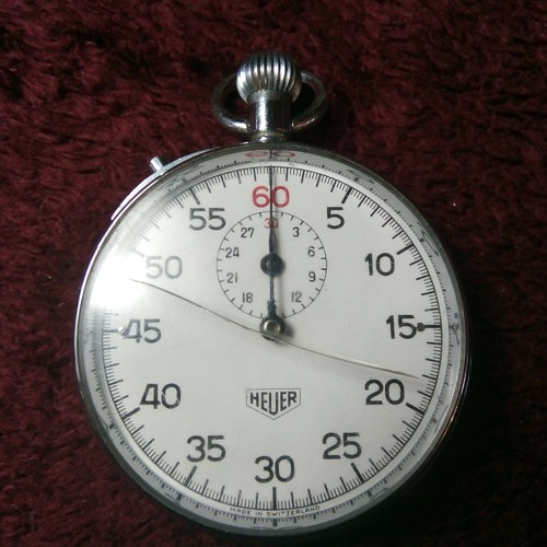 Vintage heuer stopwatch - heuer,