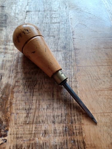 Leatherworking tools awl - leatherworking, tools: