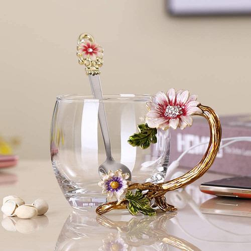 Ppea enamel sunflower - enamel,