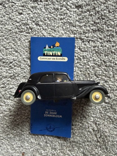 Tintin hergé citroen - tintin,