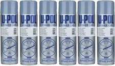 6xU-Pol Grey High Build Primer Filler Power Can 500ml Spray Aerosol PCPG/AL Upol