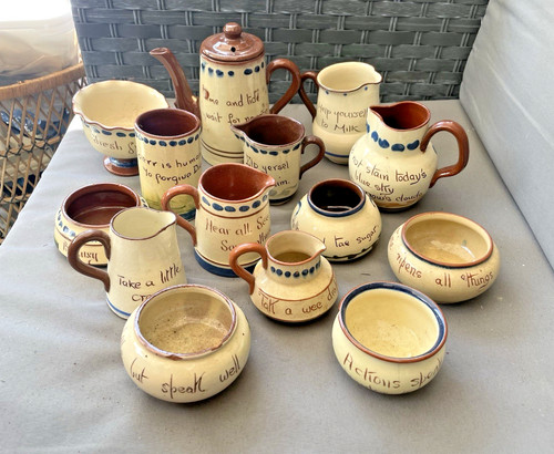 Job lot 14pc vintage torquay - job,