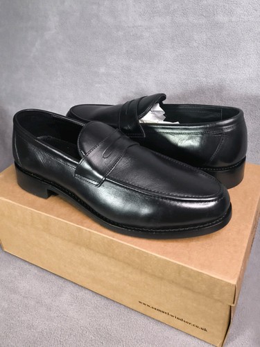 Samuel windsor black leather - black,