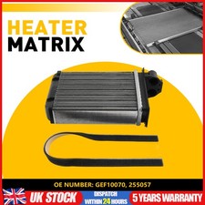 Heater Matrix Fits For