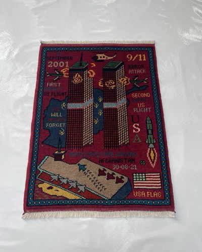 774 war rug afghan - rug,