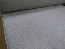 10 metres IVORY Semi-Plain Chenille Weave Upholstery Fabric Caravans Motorhomes