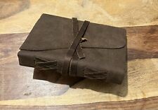 leather journal handmade