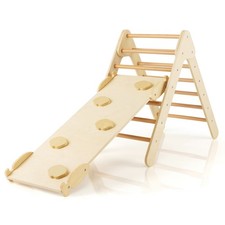 2-in-1 Triangle Climbing Set