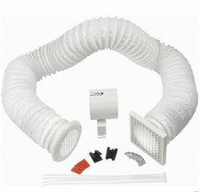 Bathroom Inline Extractor Fan with Timer Kit Loft Mounted 100mm Airvent 434446A