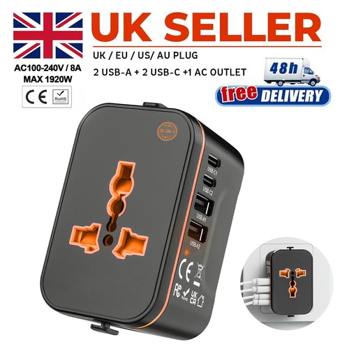Universal travel adapter - travel,